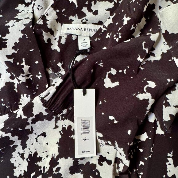 Banana Republic Matte Silk Maxi Dress - Sizes 2P or 4P NWT! - Picture 6 of 8